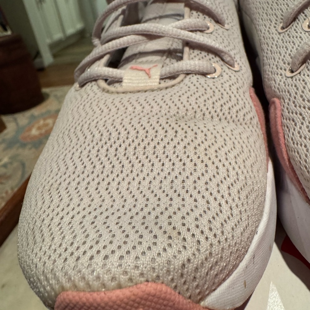 Puma Pink and White Sneakers - Picture 5 of 9